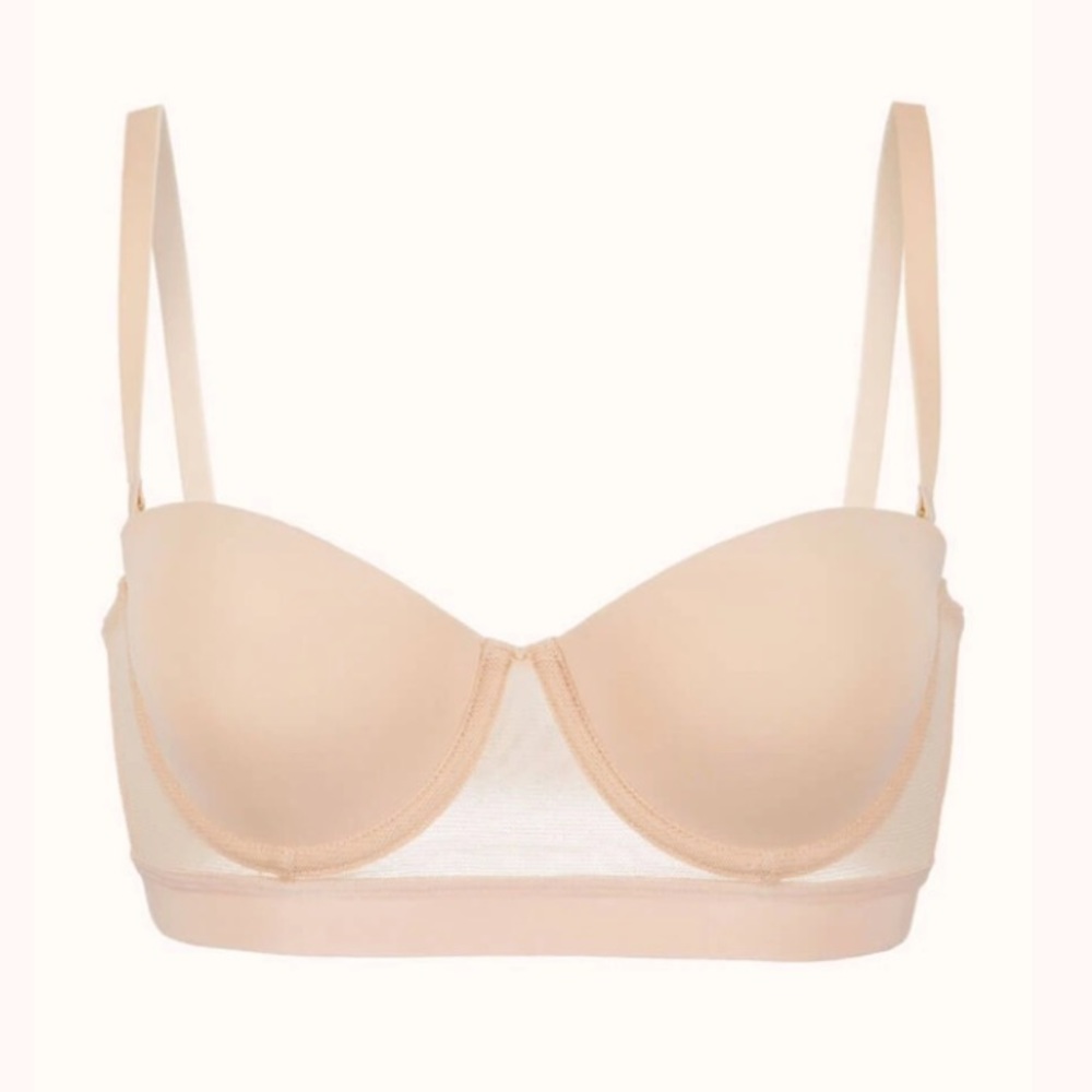 Lively Smooth Strapless Bra in Toasted Almond 32D